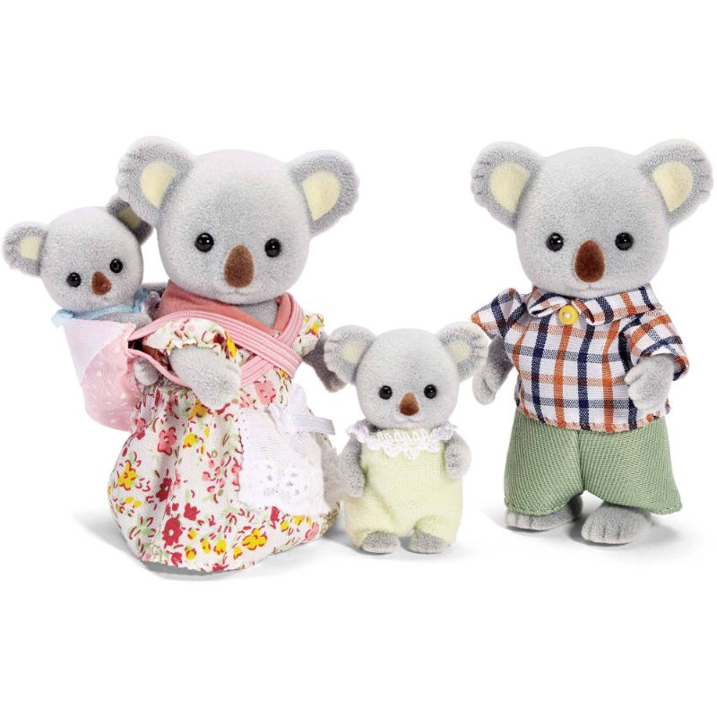 Photo 2 of Calico Critters Outback Koala Family Set of 4 Collectible Doll Figures
