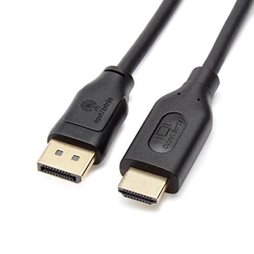 Photo 1 of Amazon Basics Uni-Directional DisplayPort to HDMI Display Cable 4K@30Hz - 3 Feet
