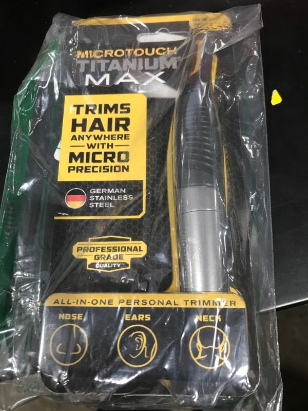 Photo 2 of MicroTouch Titanium Max Multipurpose Trimmer