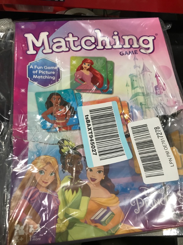 Photo 2 of Disney Princess Preschool Matching Game, 1 or More Players, Ages 3+
