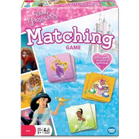 Photo 1 of Disney Princess Preschool Matching Game, 1 or More Players, Ages 3+
