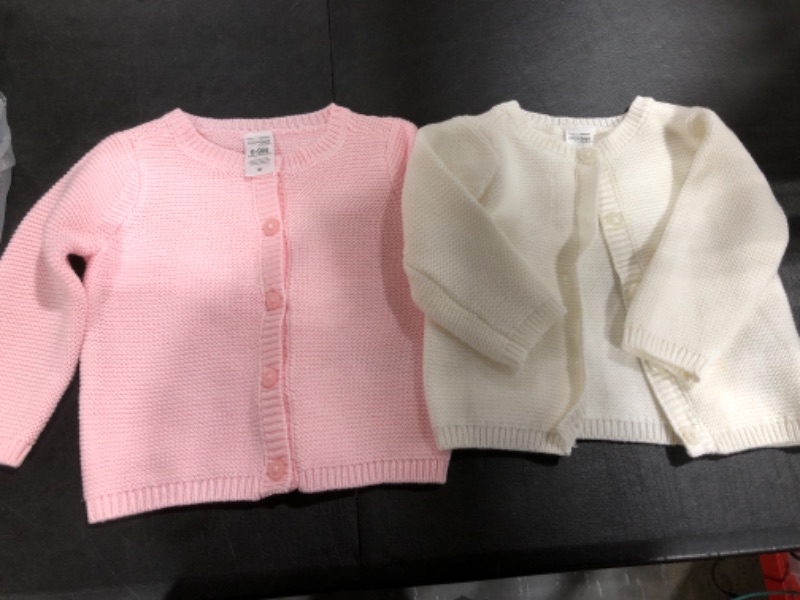 Photo 1 of 2 PACK BABY SWEATER SIZE 6-9M 