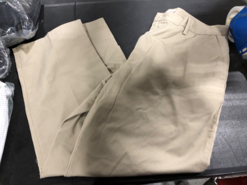 Photo 1 of AMAZON ESSENTIALS KHAKI PANTS SIZE 36 X 28 