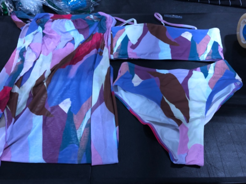 Photo 1 of 3 PIECE SWIMSUIT SIZE L 