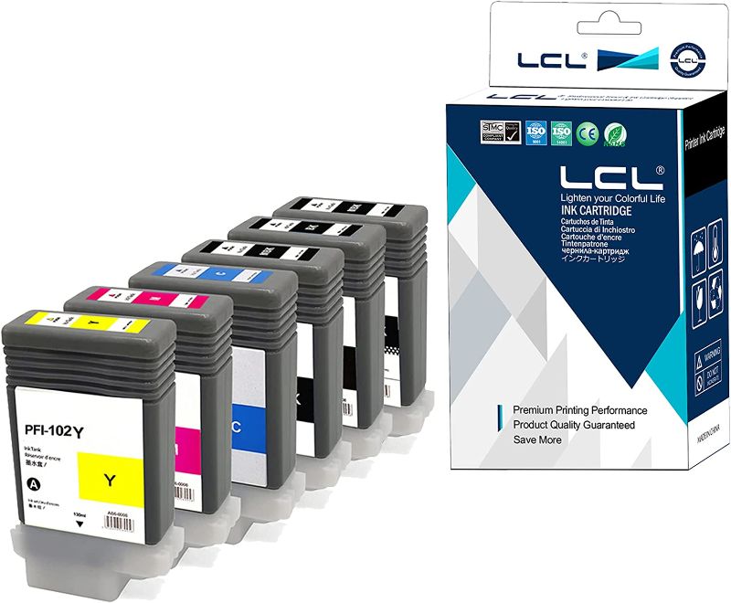 Photo 1 of LCL Compatible Ink Cartridge Replacement for Canon PFI102 PFI-102 PFI-102MBK PFI-102BK PFI-102C PFI-102M PFI-102Y 0894B001 0895B001 0896B001 0897B001...
MISSING MAGENTA