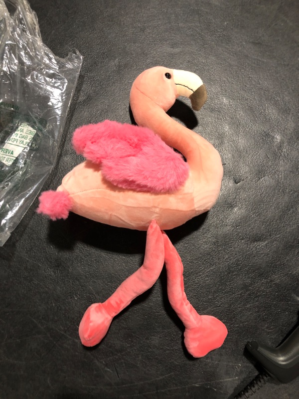 Photo 2 of AIXINI 19inch Soft Plush Flamingo Stuffed Animal Toys, Pink Flamingo for Girls Kids Birthday Gifts & Decor