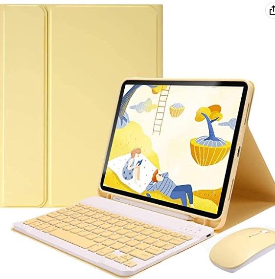 Photo 1 of Keyboard case for iPad Pro 12.9" (2020) Yellow