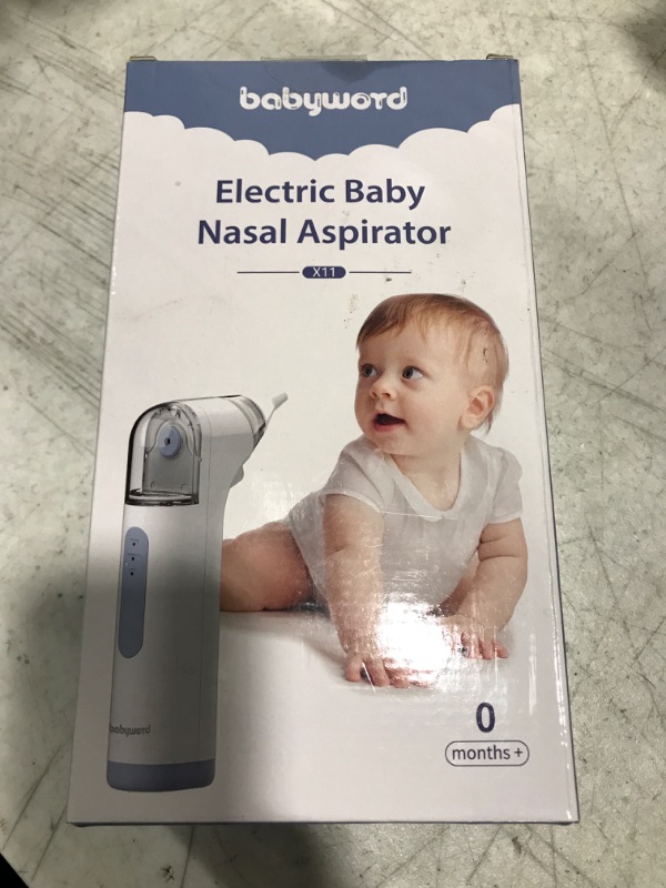 Photo 2 of babyword Nasal Aspirator for Baby, Electric Infant Nose Sucker Rechargeable with 4-Type Safety Silicone Tips and 3 Suction Levels Nose Cleaner for Kids and Toddlers