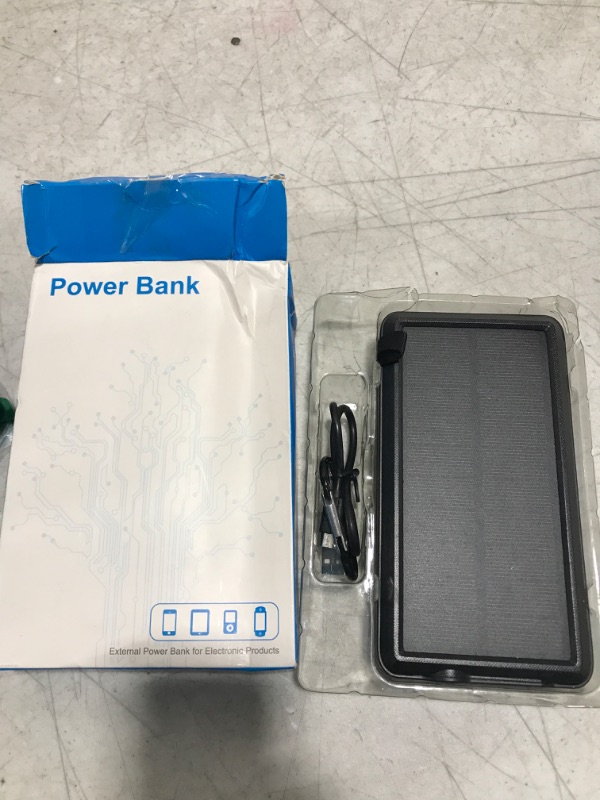 Photo 2 of Solar Power Bank 30000mAh