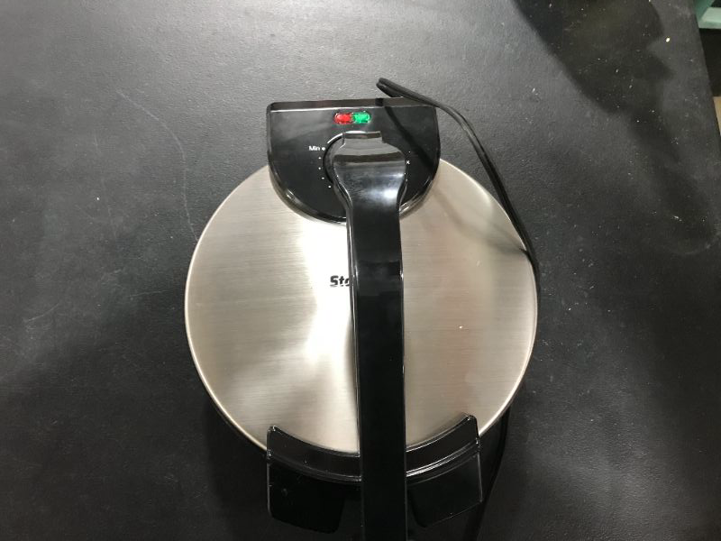 Photo 2 of 10inch Roti Maker by StarBlue with FREE Roti Warmer - the Automatic Stainless Steel Non-Stick Electric Machine to Make Indian Style Chapati, Tortilla,
