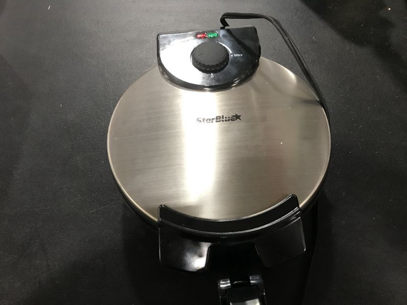 Photo 3 of 10inch Roti Maker by StarBlue with FREE Roti Warmer - the Automatic Stainless Steel Non-Stick Electric Machine to Make Indian Style Chapati, Tortilla,
