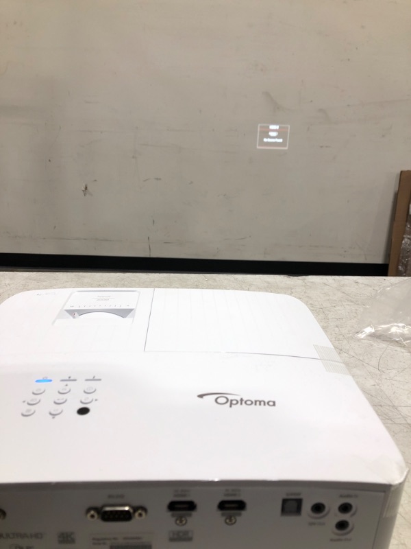 Photo 1 of Optoma UHD35 True 4K UHD Gaming Projector | 3,600 Lumens | 4.2ms Response Time at 1080p with Enhanced Gaming Mode | 240Hz Refresh Rate | HDR10 & HLG 2021 Model/Lowest Input Lag/3600 Lumens Projector