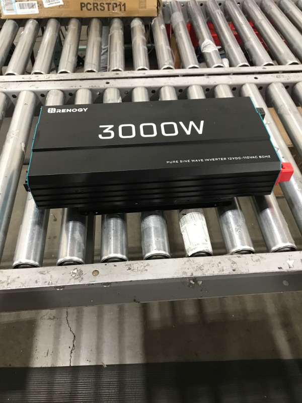 Photo 1 of Renogy 3000W Pure Sine Wave Inverter 12V DC to 120V AC Converter, High-Efficiency Module PV Power Charger, Compact Design Converter