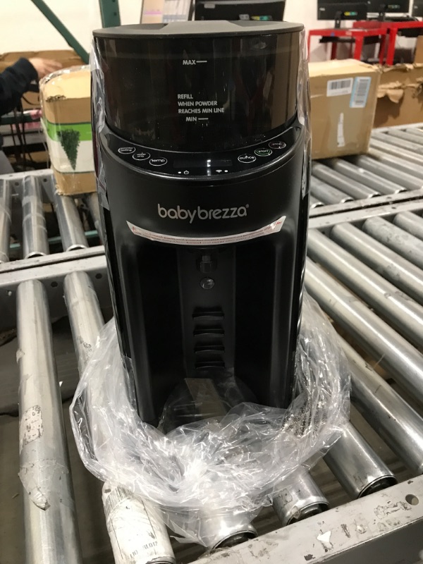 Photo 4 of Baby Brezza Formula Pro Mini Baby Formula Maker – Small Baby Formula Mixer Machine Fits Small Spaces and is Portable for Travel– Bottle Makers Makes The Perfect Bottle for Your Infant On The Go Advanced, WiFi