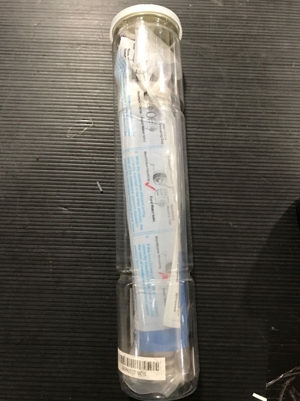 Photo 2 of 50GPD Reverse Osmosis Membrane Replacement Filter by AQUANOVA EXCEL | Protective Premium PET Packing | Fits Most 2” OD Membrane Housing | Manufactured from LG Sheets | 11.75” X 1.8” | 50GPD