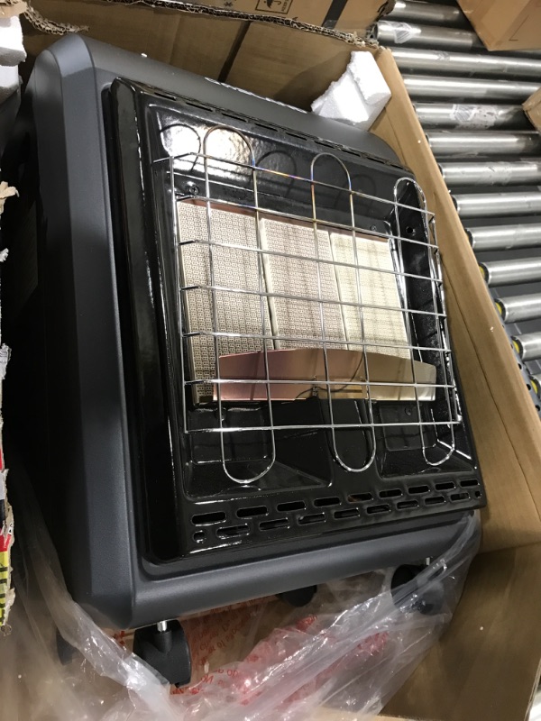 Photo 1 of GASLAND MHA18B Propane Heater, 18,000 BTU Warm Area up to 450 sq. ft, Portable LP Gas Heater for Garages, Workshops and Construction Sites, Ultra Quiet Propane Radiant heater with LP Regulator Hose