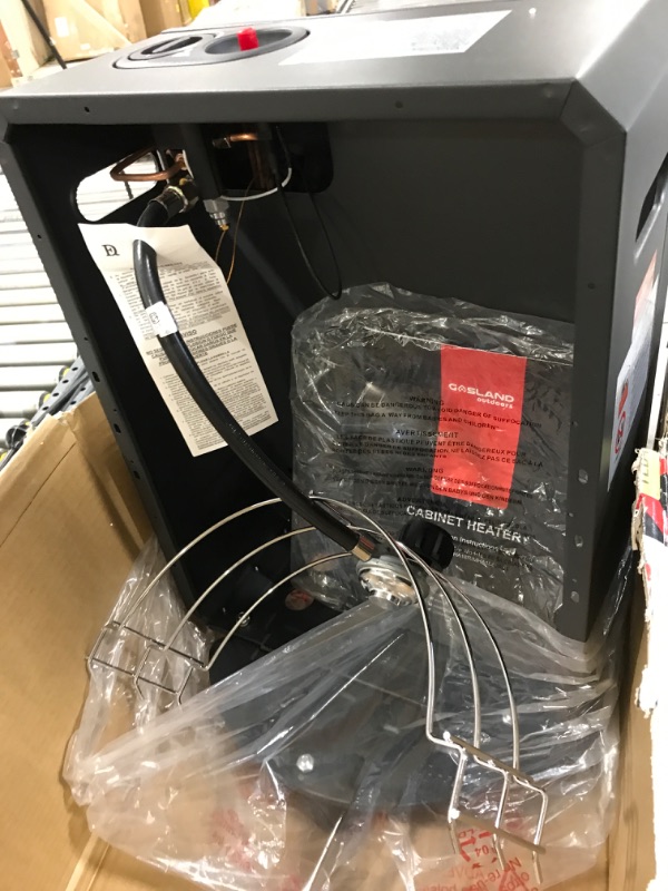 Photo 1 of GASLAND MHA18B Propane Heater, 18,000 BTU Warm Area up to 450 sq. ft, Portable LP Gas Heater for Garages, Workshops and Construction Sites, Ultra Quiet Propane Radiant heater with LP Regulator Hose