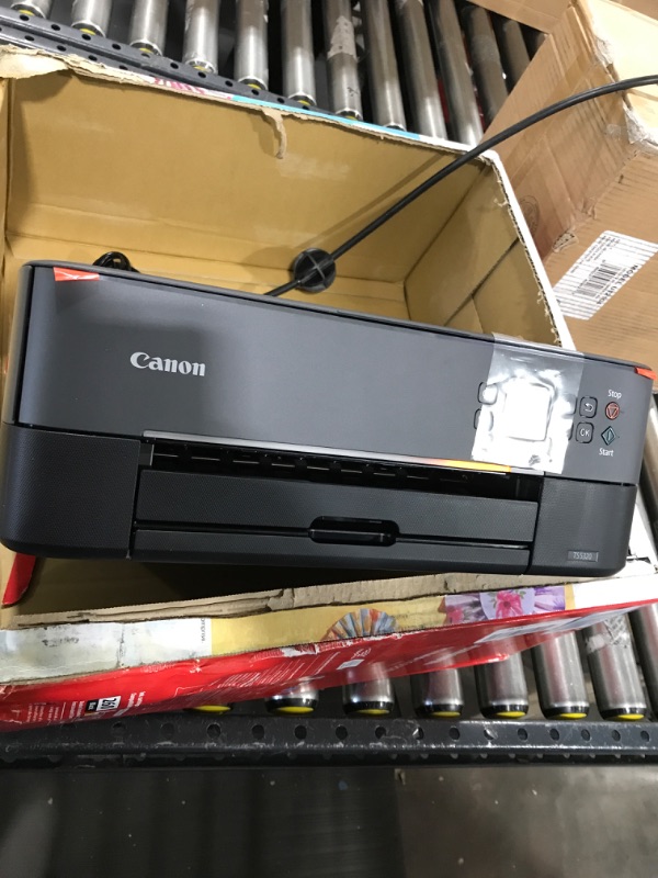 Photo 2 of Canon TS5320 All in One Wireless Printer, Scanner, Copier with AirPrint, Black, Amazon Dash Replenishment Ready