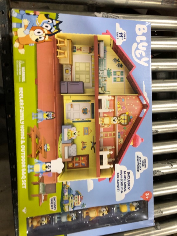 Photo 2 of Bluey Mega Bundle Home, BBQ Playset, and 4 Figures | Amazon Exclusive