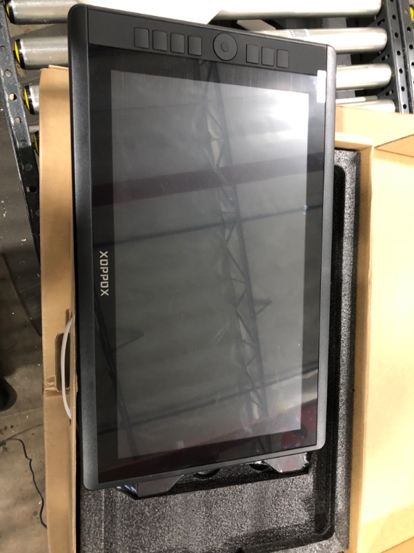 Photo 2 of GAOMON PD1560 15.6 Inches 8192 Levels Pen Display with Arm Stand 1920 x 1080 HD IPS Screen Drawing Tablet with 10 Shortcut Keys
