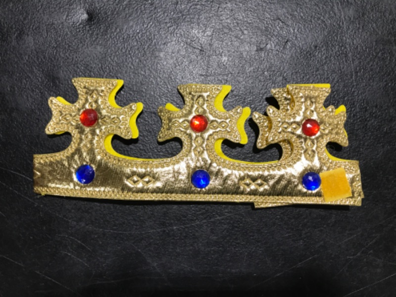 Photo 1 of boys king crown props 4 pack