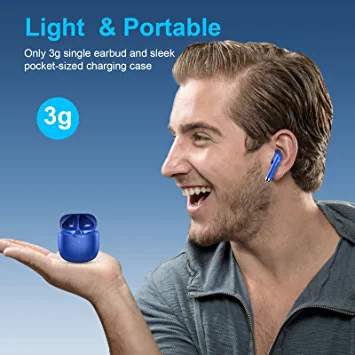 Photo 1 of true wireless earbuds
Model j51 
Color Blue