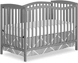 Photo 1 of Dream On Me Chelsea 5-in-1 Convertible Crib, Steel Grey Steel Gray Crib