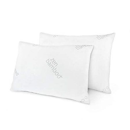 Photo 1 of Zen Bamboo Gel Extra Soft Pillow with Bamboo Cover King Set of 2