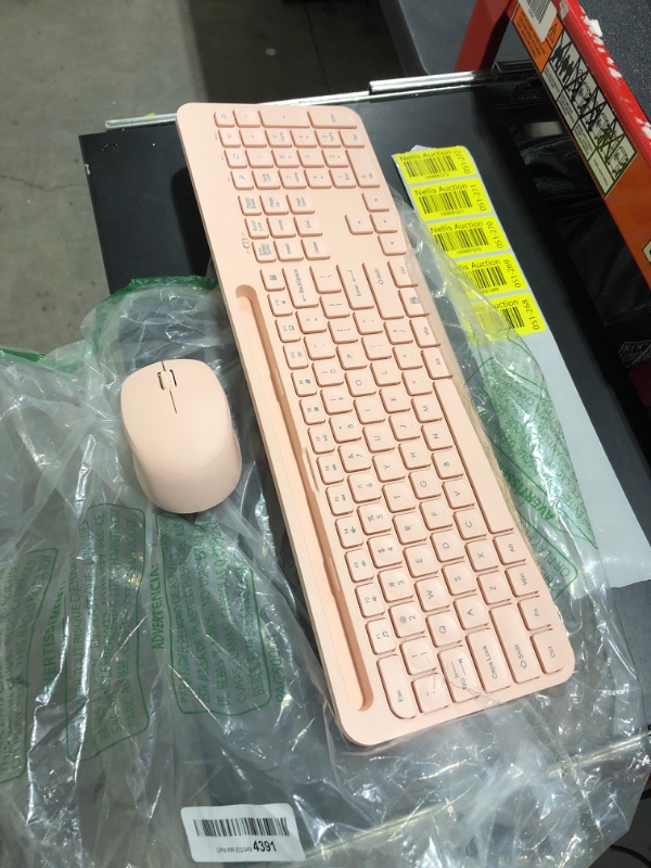 Photo 1 of PINK KEYBOARD WITH MOUSE