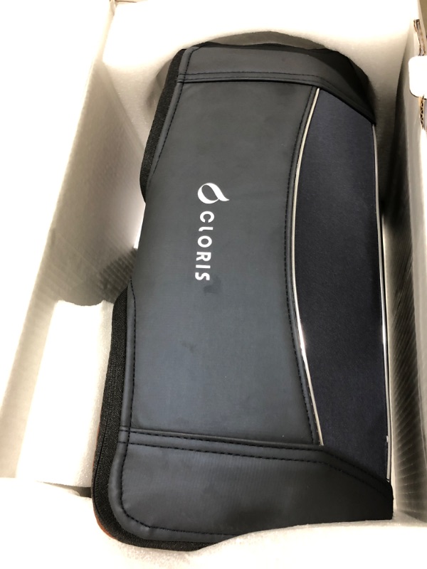 Photo 2 of CLORIS Foot Massager Machine Shiatsu Leg Massager for Circulation with Heat Function 3D Deep Kneading Knee Calf-Gifts for Mom Dad to Relax and Stress Relief