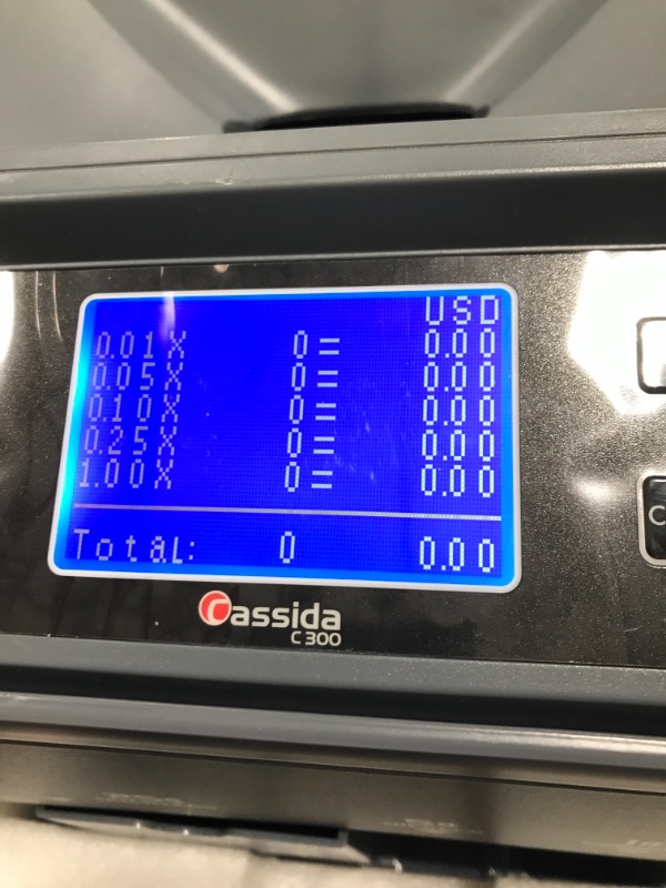 Photo 3 of Cassida C300 Professional USD Coin Counter, Sorter and Wrapper/Roller | 35% Faster Wrapping Coins with Quickload Technology | 300 Coins/Minute | Printing-Compatible | Includes 5 Wrapper Sets