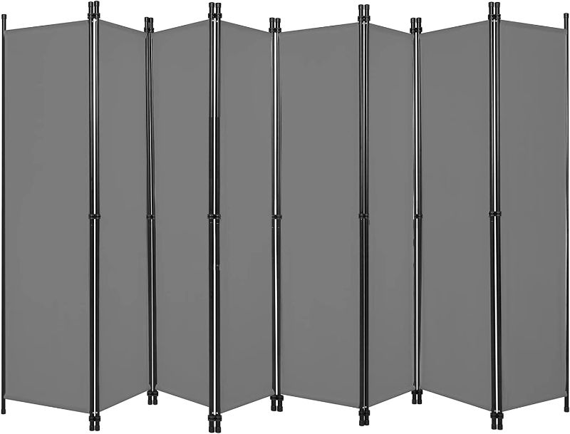 Photo 1 of 8-Panel Indoor Room Divider ( WHITE )