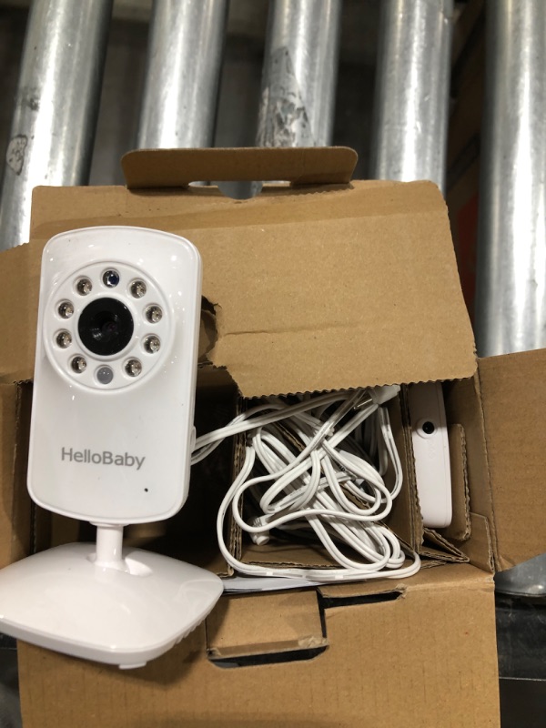 Photo 1 of HelloBaby Baby Monitor, Baby Monitor with Camera and Audio - Video Baby Monitor with 2.4 Inch Screen, One-Way Talk Baby Monitor Camera, Night Vision,
