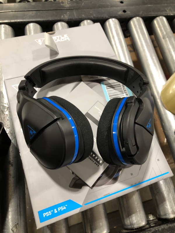 Photo 2 of (JUST THE HEADSET) Turtle Beach Stealth 600 Gen 2 Wireless Gaming Headset for PS5, PS4, PS4 Pro, PlayStation, & Nintendo Switch with 50mm Speakers, 15-Hour Battery life, Flip-to-Mute Mic, and Spatial Audio - Black PlayStation Stealth 600 PS Black