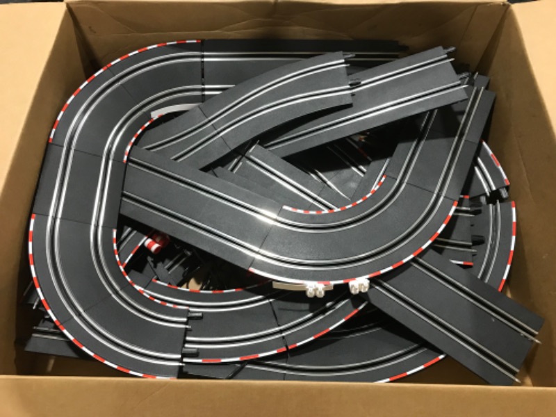 Photo 2 of Carrera GO!!! 62522 Victory Lane Electric Powered Slot Car Racing Kids Toy Race Track Set Includes 2 Hand Controllers and 2 Cars in 1:43 Scale