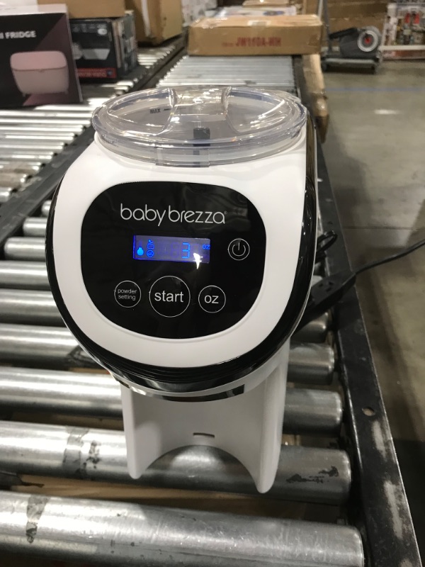 Photo 3 of Baby Brezza Formula Pro Mini Baby Formula Maker – Small Baby Formula Mixer Machine Fits Small Spaces and is Portable for Travel– Bottle Makers Makes The Perfect Bottle for Your Infant On The Go