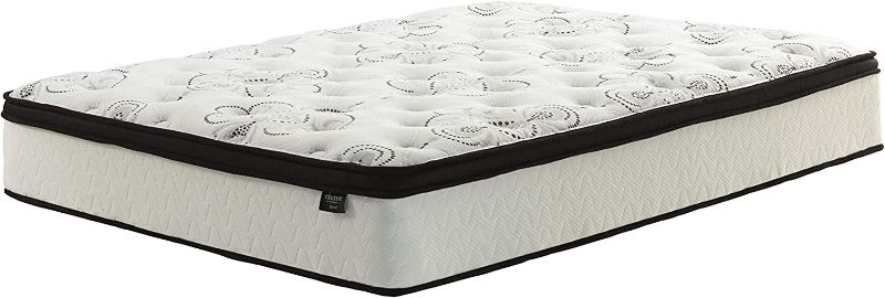 Photo 1 of  Chime 12 Inch Plush Hybrid Mattress, CertiPUR-US Certified Foam, King
