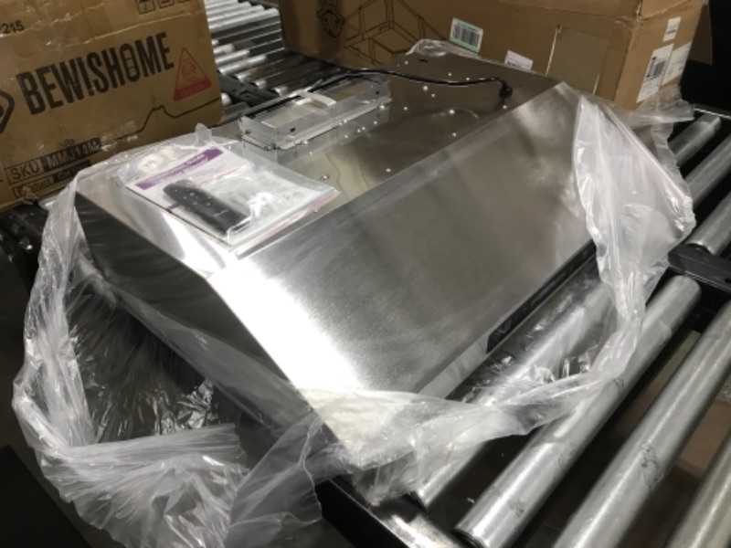 Photo 1 of 30 Inch Under Cabinet Range Hood with 900-CFM, 4 Speed Gesture Sensing&Touch Control Panel, Stainless Steel Kitchen Vent