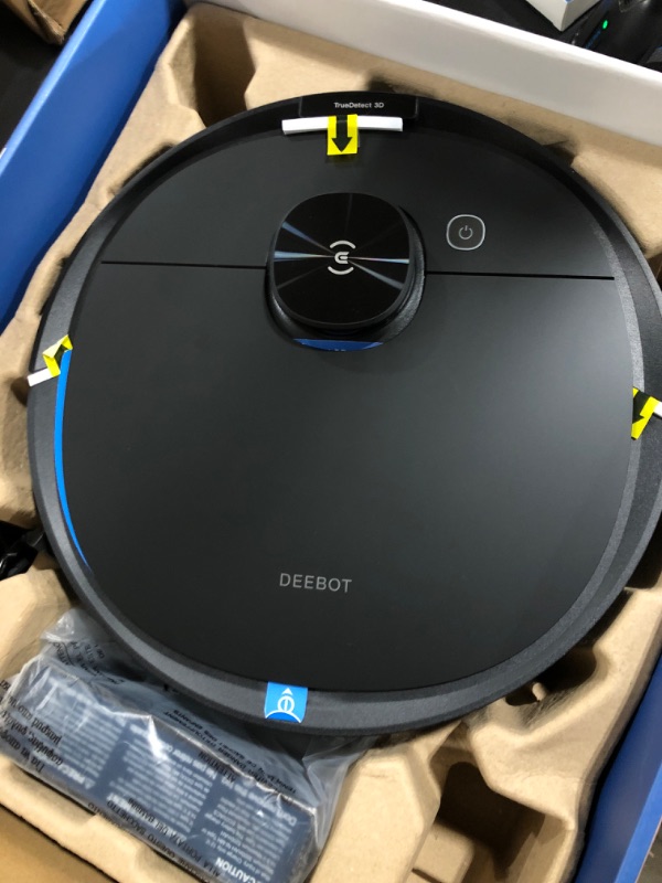 Photo 3 of ECOVACS Deebot N8 Pro Robot Vacuum and Mop, Strong 2600Pa Suction, Laser Based LiDAR Navigation, Smart Obstacle Detection, Multi-Floor Mapping, Fully Customized Cleaning, Self Empty Station Compatible