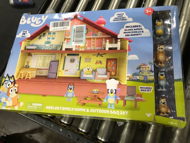 Photo 2 of Bluey Mega Bundle Home, BBQ Playset, and 4 Figures | Amazon Exclusive