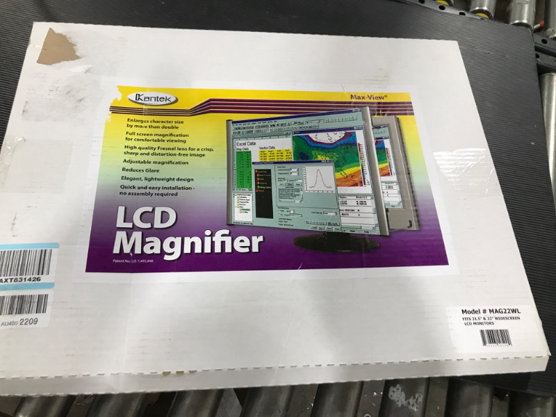 Photo 2 of Kantek Magnifier,22",Al MAG22WL