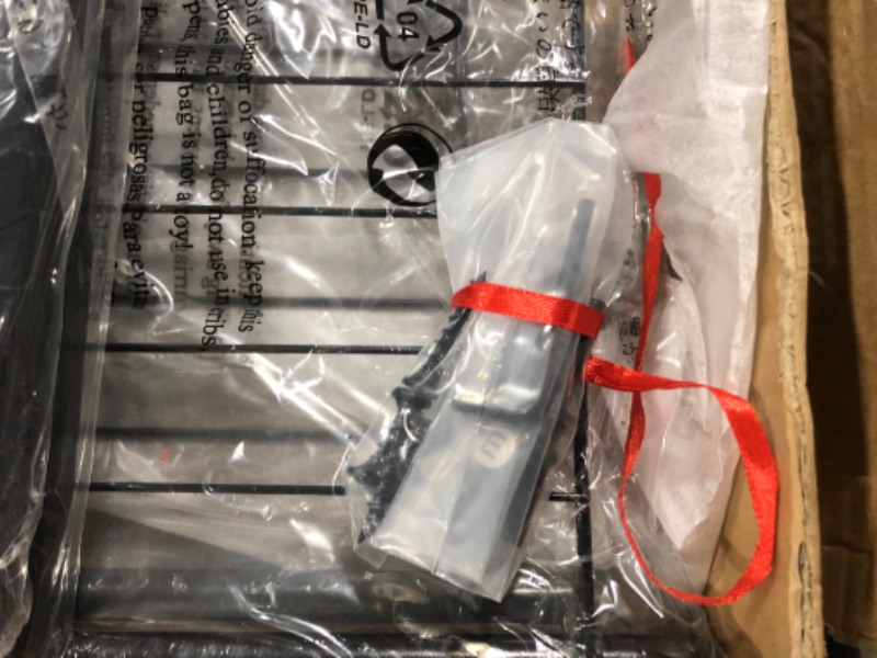 Photo 1 of Yusong 3-Tier Narrow Shoe Rack for Closet, Small Shoe Storage Organizer for Entryway, Slim Shoe Shelf Skinny Shoe Stand Tall Shoe Tower for Hallway, Each Tier Fits 3 Pairs of Shoes,Rustic Brown Rustic Brown 3 Tier