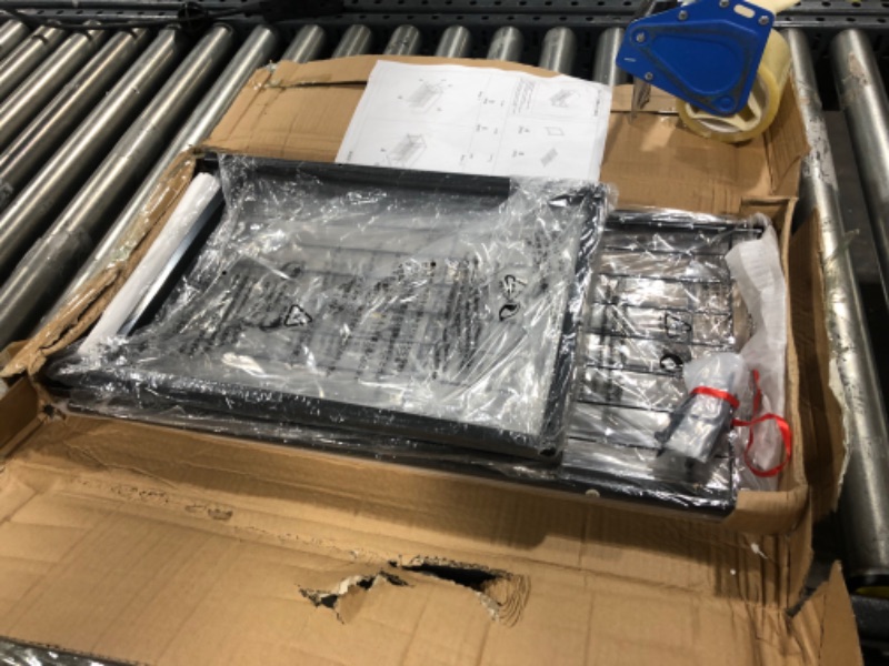 Photo 1 of Yusong 3-Tier Narrow Shoe Rack for Closet, Small Shoe Storage Organizer for Entryway, Slim Shoe Shelf Skinny Shoe Stand Tall Shoe Tower for Hallway, Each Tier Fits 3 Pairs of Shoes,Rustic Brown Rustic Brown 3 Tier