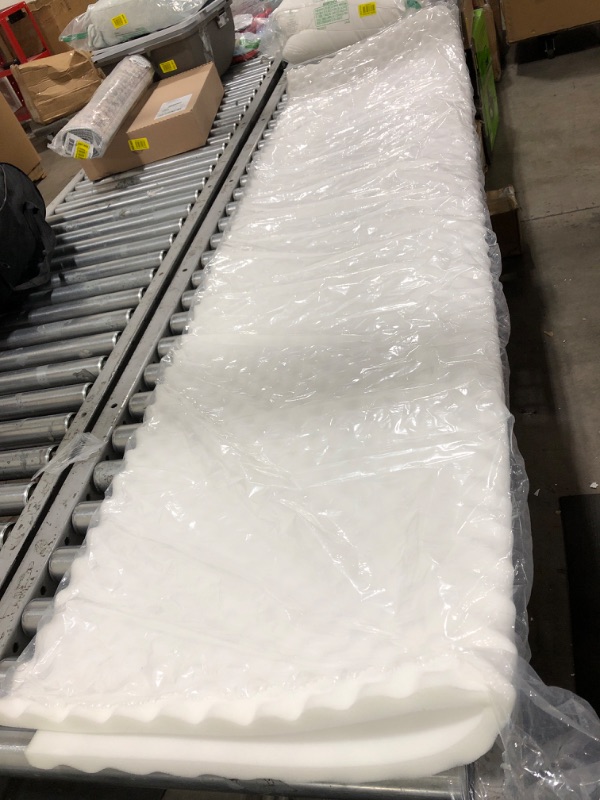 Photo 1 of Convoluted Foam for Pressure Sores and Pain Relief, Medical Grade Urethane for Therapeutic Support and Recovery, Hospital Bed Twin (74" x 38")