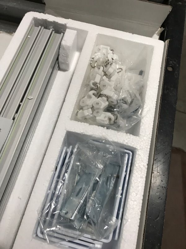 Photo 1 of Quoya Smart Curtains System, Electric Curtain Track with Automated Rail?Motorized and Adjustable Tracks/Rod/Pole (up to 3 metres / 118 inches)??Quoya WiFi Motor compatible with Alexa? up to 3.2 metres / 125 inches