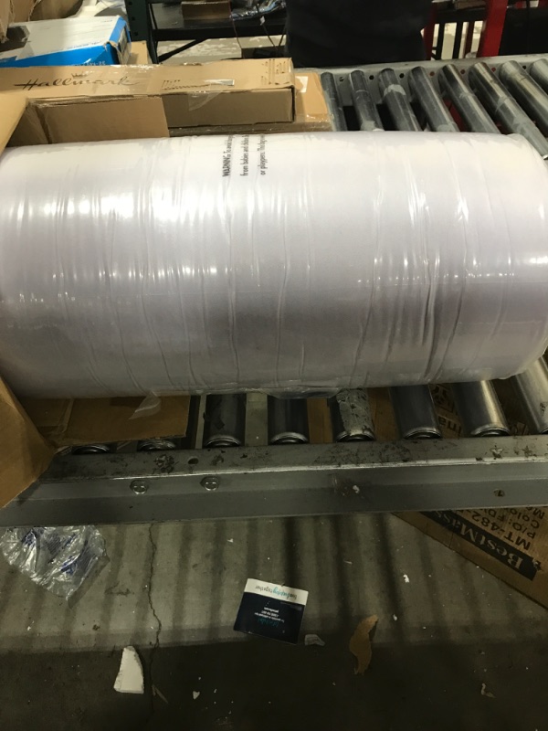 Photo 2 of Lucid 2 Inch Mattress Topper Queen – Memory Foam Mattress Topper Queen – 5 Zone Lavender Infusion – CertiPur Certified Foam – Dorm Room Essentials Lavender Queen 2 Inch Topper Only