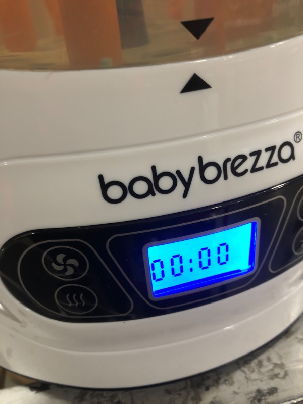 Photo 3 of Baby Brezza Electric Baby Bottle Sterilizer and Dryer Machine â?? Steam Sterilizer - Universal Fit Steamer - Sterilizes Pacifiers Glass Plastic
