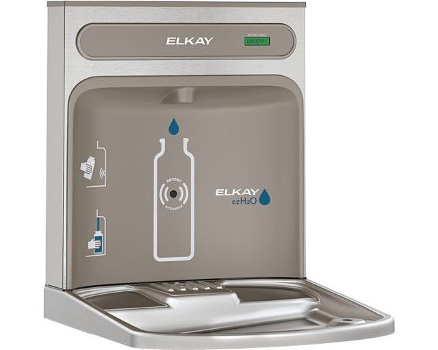 Photo 1 of Elkay EZWSRK EZH2O Bottle Filling Station, Retro-fit Model for EZ and LZ Coolers, ADA Compliant, GreenSpec Listed, Non-Filtered, Non-Refrigerated

