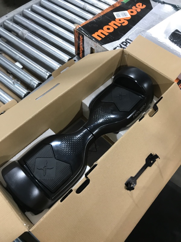 Photo 2 of Hover-1 Helix Electric Hoverboard | 7MPH Top Speed, 4 Mile Range, 6HR Full-Charge, Built-in Bluetooth Speaker, Rider Modes: Beginner to Expert Hoverboard Black