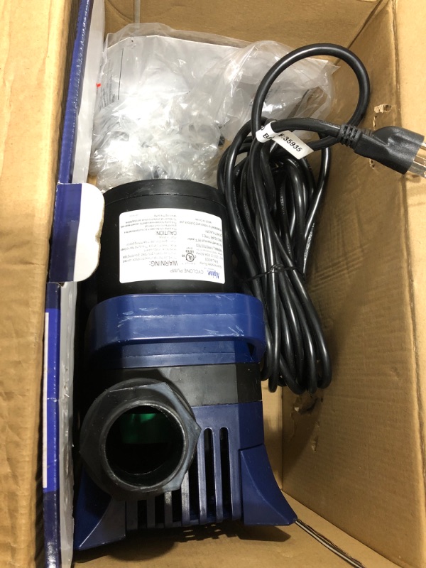 Photo 2 of Alpine Corporation 4000 GPH Cyclone Pump for Ponds, Fountains, Waterfalls, and Water Circulation